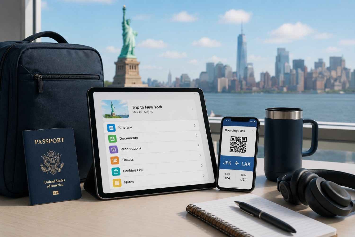 Digital Organization Makes Travel Easier