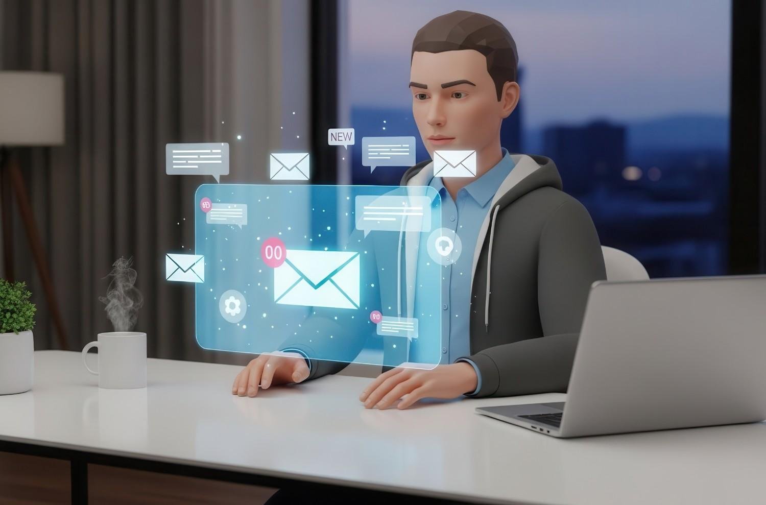 The Three‑Layer AI Email Architecture